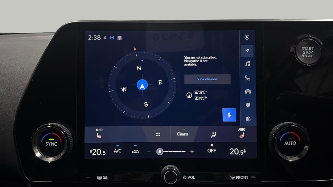 2023 Lexus Nx250 2WD, Automatic, 31807 km, Infotainment System