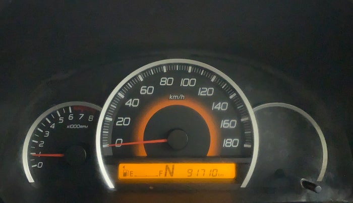 2016 Maruti Wagon R 1.0 VXI AMT, Petrol, Automatic, 91,710 km, Odometer Image
