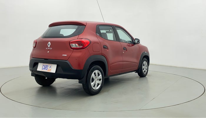 2018 Renault Kwid RXT 1.0 EASY-R AT OPTION, Petrol, Automatic, 45,234 km, Right Back Diagonal (45- Degree) View