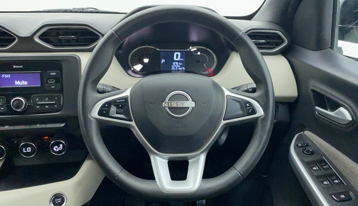 2021 Nissan MAGNITE XL Turbo CVT, Petrol, Automatic, 11,586 km, Steering Wheel Close Up