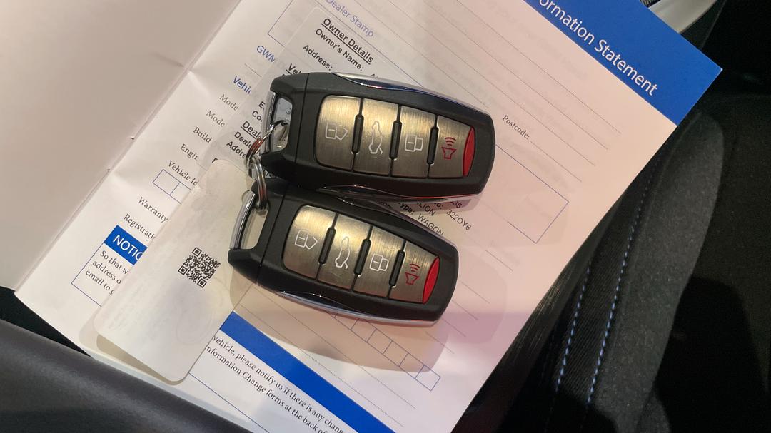 2025 GWM Haval Jolion Premium, Automatic, 5229 km, Key Close-up