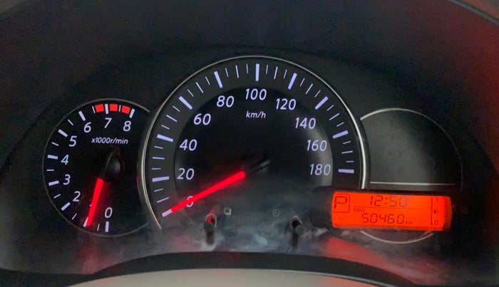 2013 Nissan Micra XV CVT, CNG, Automatic, 50,591 km, Odometer Image