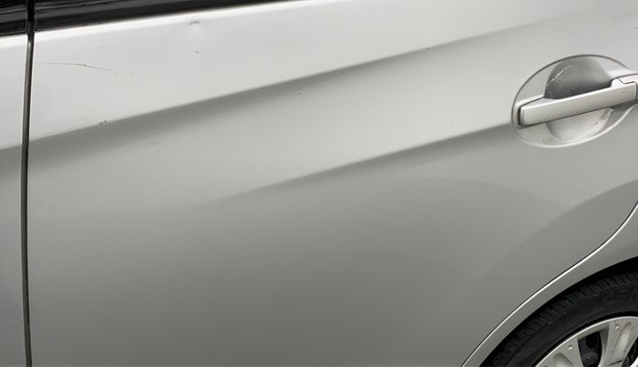 2017 Honda Amaze 1.2 SMT I VTEC, Petrol, Manual, 60,000 km, Rear left door - Minor scratches