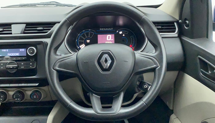 2019 Renault TRIBER RXL MT, CNG, Manual, 65,561 km, Steering Wheel Close Up