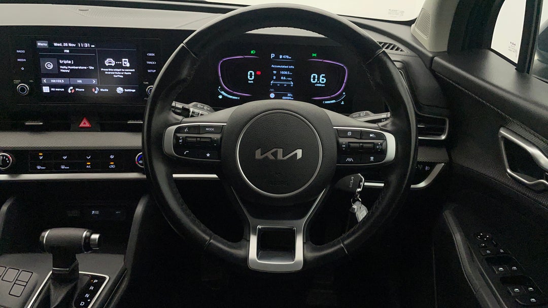 Steering Wheel Close-up