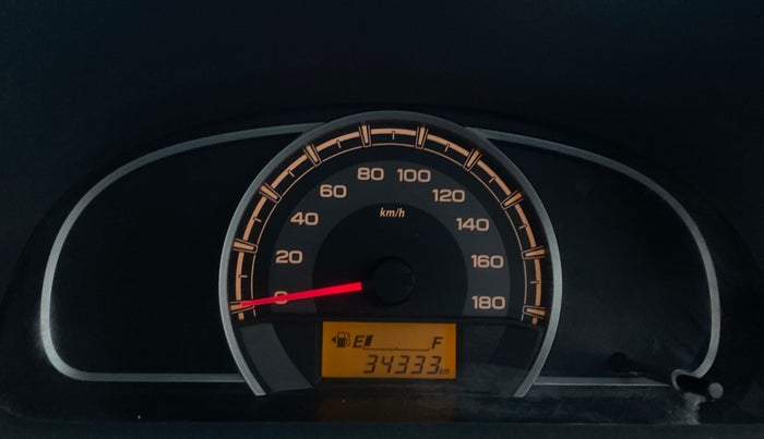 2016 Maruti Alto 800 LXI, Petrol, Manual, 34,395 km, Odometer Image