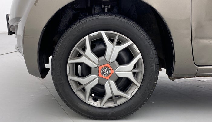 2017 Datsun Redi Go T (O), Petrol, Manual, 1,00,064 km, Left Front Wheel