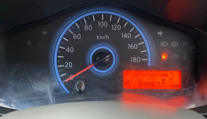 2017 Datsun Redi Go T (O), Petrol, Manual, 1,00,064 km, Odometer Image