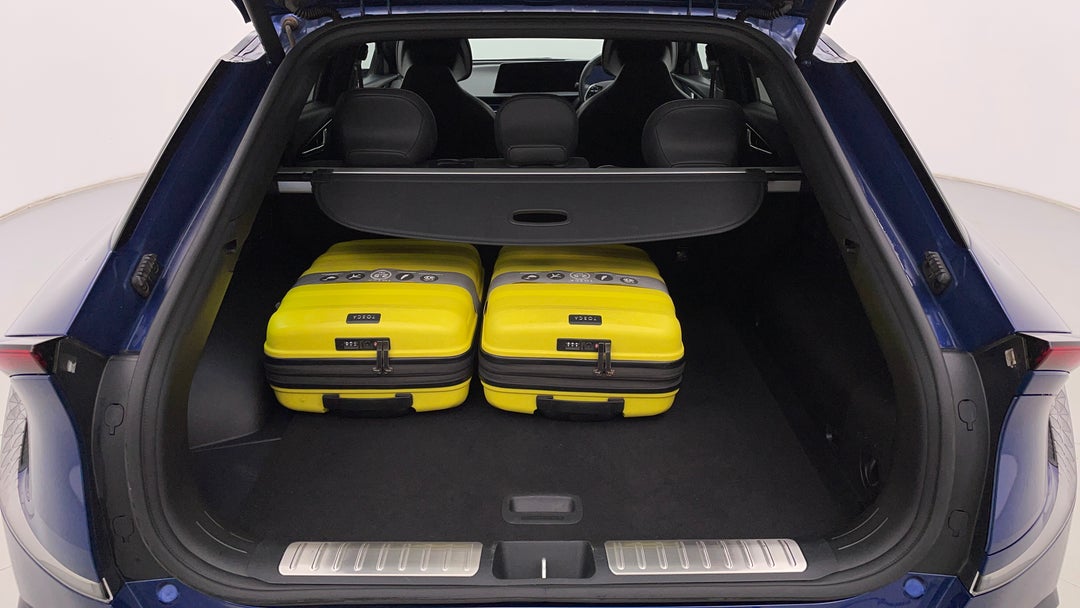 Boot Inside View with Luggage