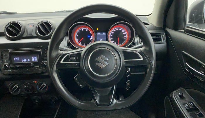 2020 Maruti Swift VXI AMT, Petrol, Automatic, 44,221 km, Steering Wheel Close Up