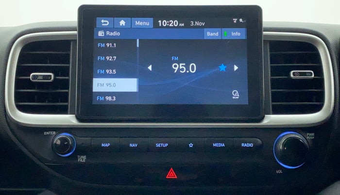 2019 Hyundai VENUE SX 1.0 (O) TURBO, Petrol, Manual, 39,770 km, Infotainment System
