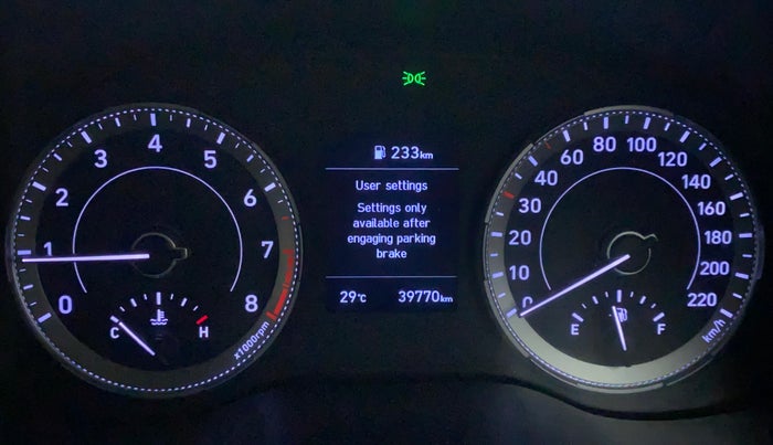 2019 Hyundai VENUE SX 1.0 (O) TURBO, Petrol, Manual, 39,770 km, Odometer Image