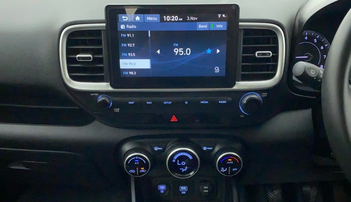 2019 Hyundai VENUE SX 1.0 (O) TURBO, Petrol, Manual, 39,770 km, Air Conditioner