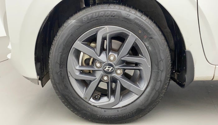 2021 Hyundai GRAND I10 NIOS SPORTZ 1.2 KAPPA VTVT CNG, CNG, Manual, 50,037 km, Left Front Wheel