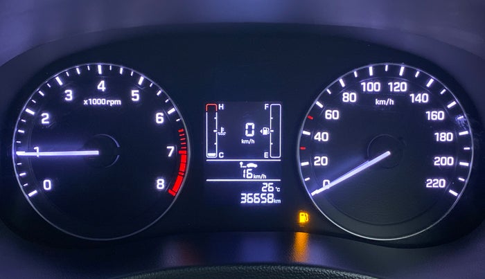 2016 Hyundai Creta 1.6 E + VTVT, Petrol, Manual, 36,658 km, Odometer View