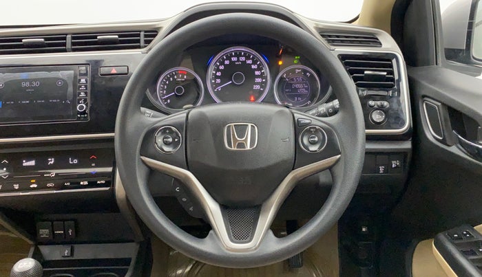 2017 Honda City V MT PETROL, Petrol, Manual, 40,622 km, Steering Wheel Close Up