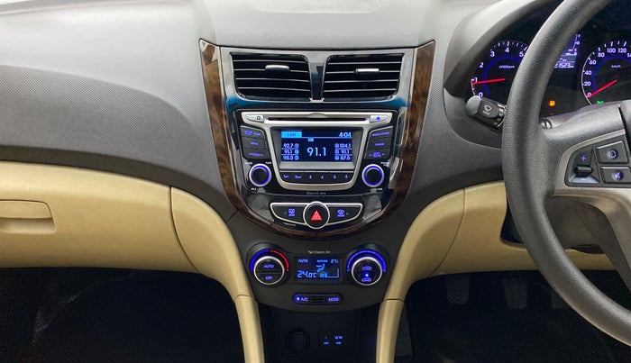 2015 Hyundai Verna FLUIDIC 1.6 VTVT S, Petrol, Manual, 21,583 km, Air Conditioner