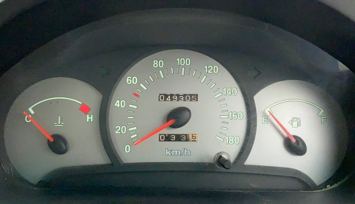 2014 Hyundai Santro Xing GL PLUS, Petrol, Manual, 49,279 km, Odometer Image