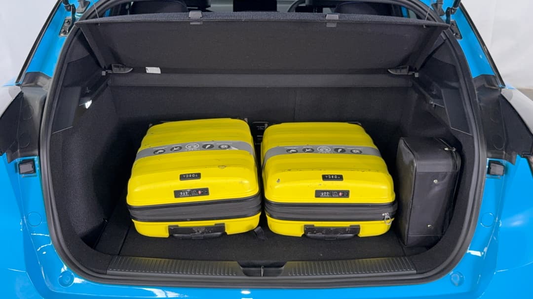 Boot Inside View with Luggage
