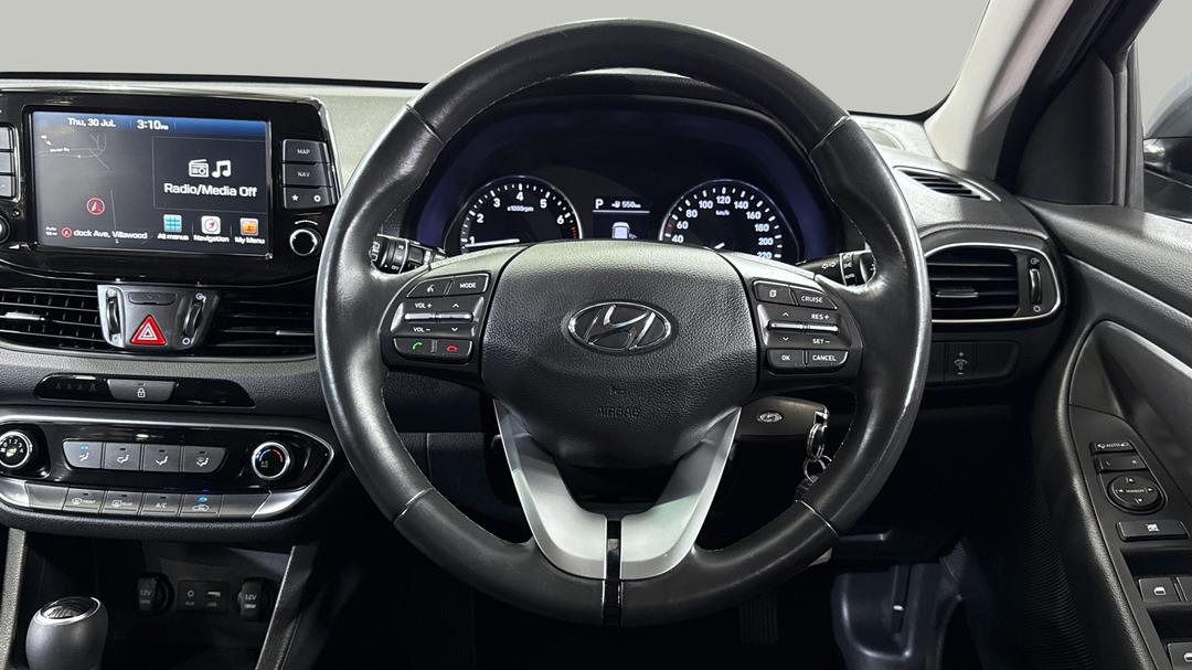 2019 Hyundai i30 Active, Automatic, 63520 km, Steering Wheel Close-up