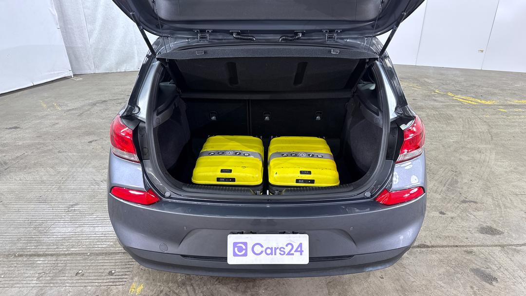 2019 Hyundai i30 Active, Automatic, 63520 km, Boot Inside View with Luggage