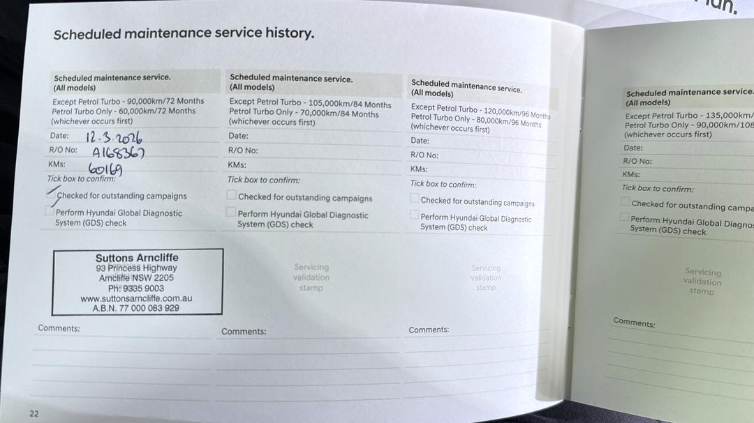 2019 Hyundai i30 Active, Automatic, 63520 km, Service History