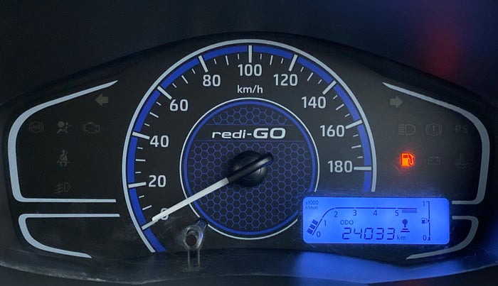 2020 Datsun Redi Go T, Petrol, Manual, 24,070 km, Odometer Image