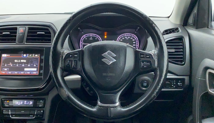 2017 Maruti Vitara Brezza ZDI PLUS, Diesel, Manual, 83,333 km, Steering Wheel Close Up