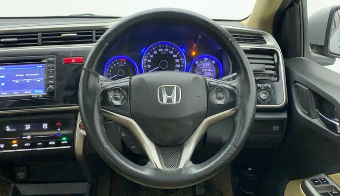 2015 Honda City VX (O) PETROL, Petrol, Manual, 70,944 km, Steering Wheel Close Up