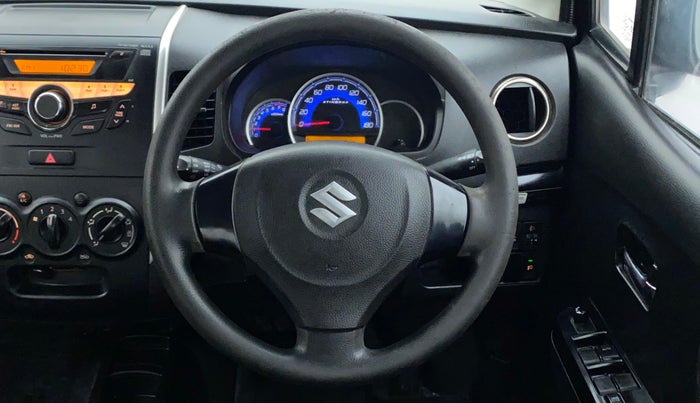 2014 Maruti Wagon R Stingray VXI, Petrol, Manual, 92,013 km, Steering Wheel Close Up