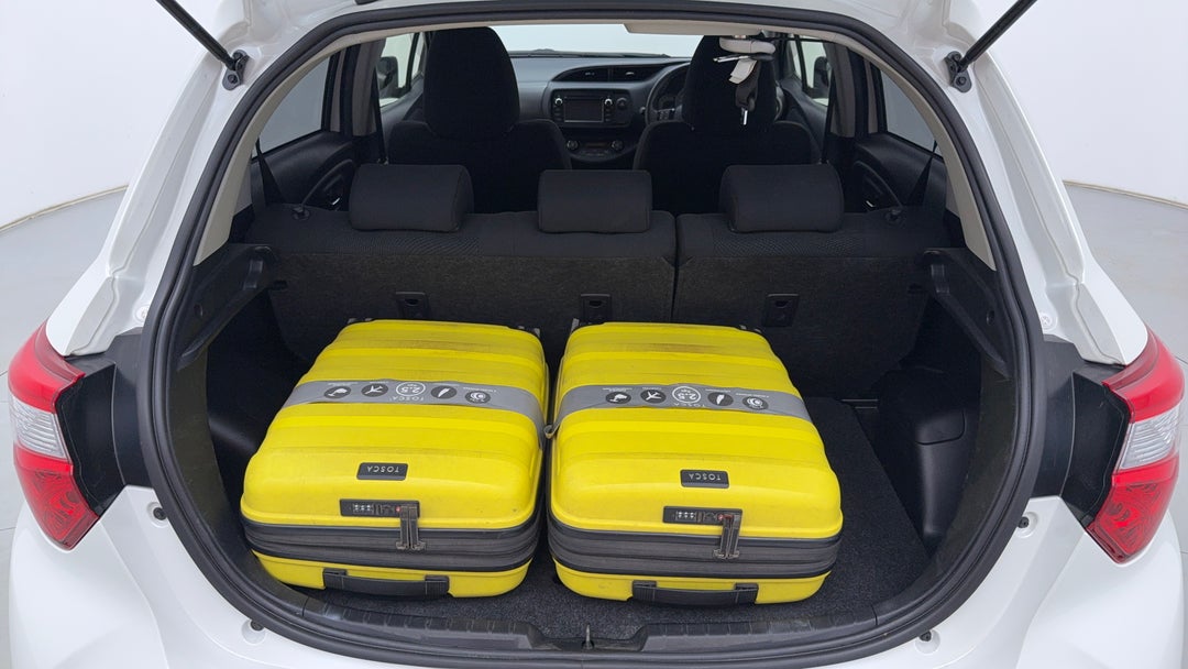 Boot Inside View with Luggage