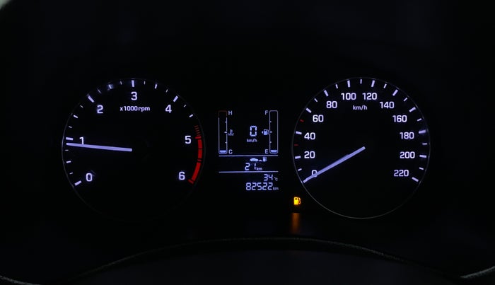 2018 Hyundai Creta 1.6 SX CRDI, Diesel, Manual, 82,563 km, Odometer Image