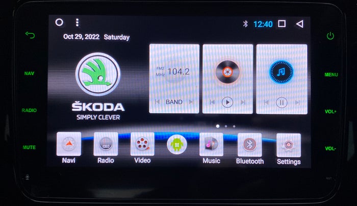 2020 Skoda Rapid STYLE 1.0TSI MT, Petrol, Manual, 25,710 km, Touchscreen Infotainment System