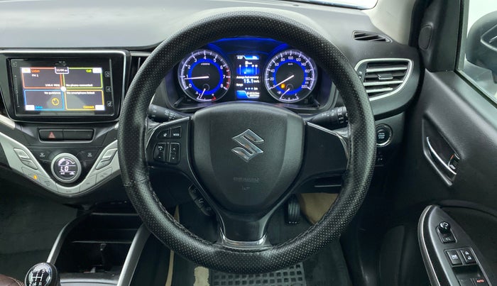 2017 Maruti Baleno ALPHA PETROL 1.2, Petrol, Manual, 39,374 km, Steering Wheel Close Up