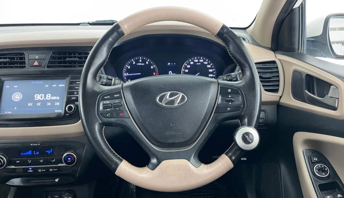 2017 Hyundai Elite i20 ASTA 1.2 (O), Petrol, Manual, 50,636 km, Steering Wheel Close Up