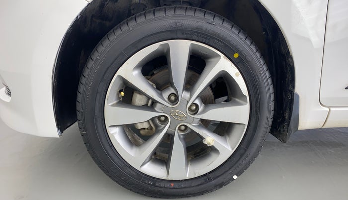 2017 Hyundai Elite i20 ASTA 1.2 (O), Petrol, Manual, 50,636 km, Left Front Wheel