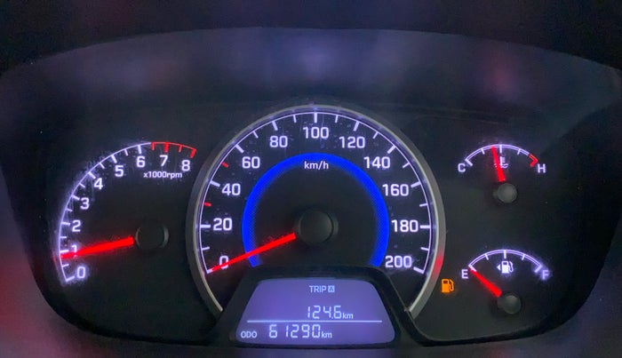 2013 Hyundai Grand i10 ASTA (O) 1.2 KAPPA VTVT, Petrol, Manual, 61,290 km, Odometer Image