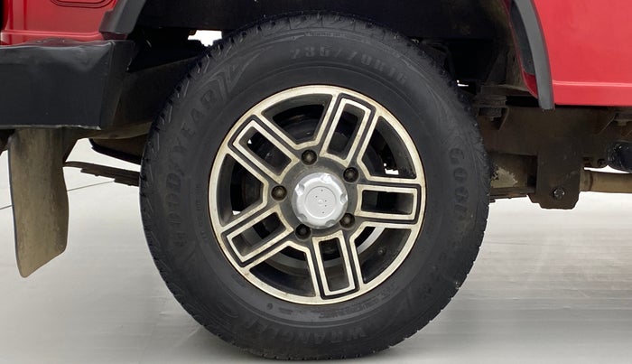 2017 Mahindra Thar CRDE 4X4 BS IV, Diesel, Manual, 41,028 km, Right Rear Wheel