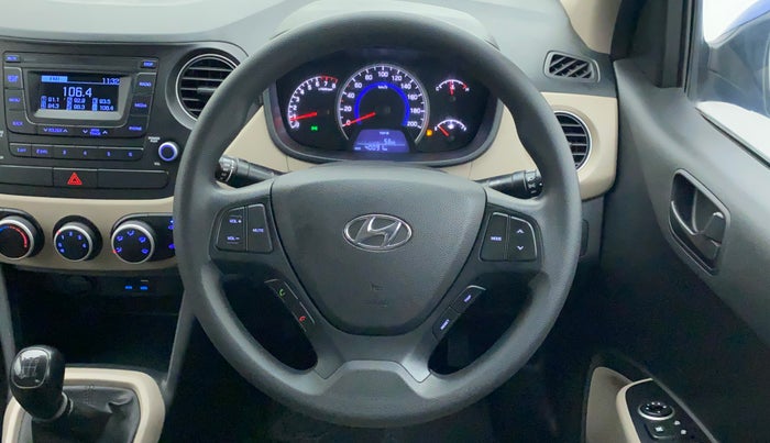 2019 Hyundai Grand i10 MAGNA 1.2 KAPPA VTVT, Petrol, Manual, 40,240 km, Steering Wheel Close Up