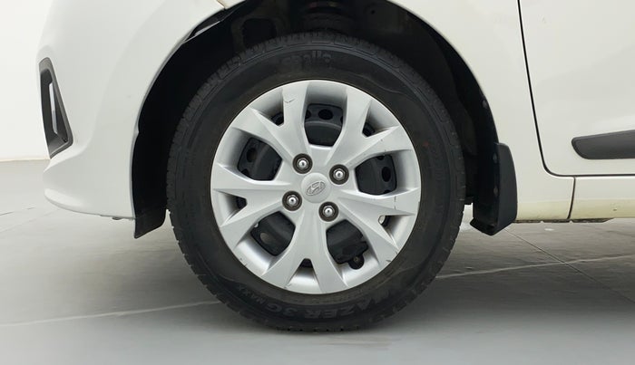 2014 Hyundai Grand i10 SPORTZ 1.2 KAPPA VTVT, Petrol, Manual, 47,072 km, Left Front Wheel
