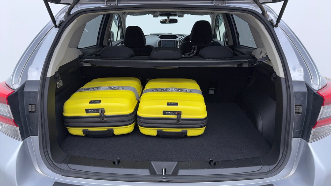 Boot Inside View with Luggage