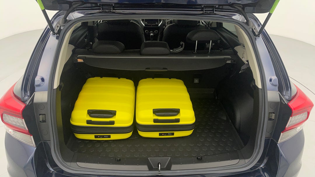 Boot Inside View with Luggage