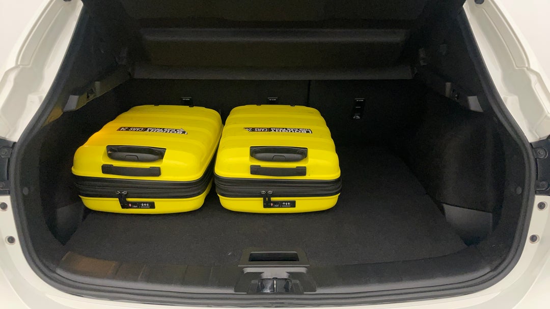 Boot Inside View with Luggage