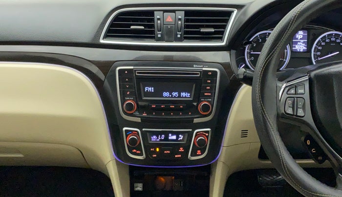 2018 Maruti Ciaz ZETA 1.4  AT PETROL, Petrol, Automatic, 92,406 km, Air Conditioner