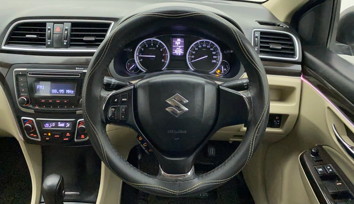 2018 Maruti Ciaz ZETA 1.4  AT PETROL, Petrol, Automatic, 92,406 km, Steering Wheel Close Up