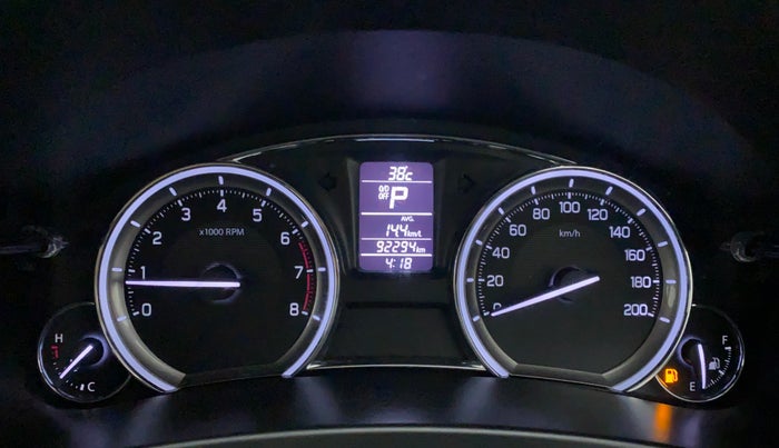 2018 Maruti Ciaz ZETA 1.4  AT PETROL, Petrol, Automatic, 92,294 km, Odometer Image