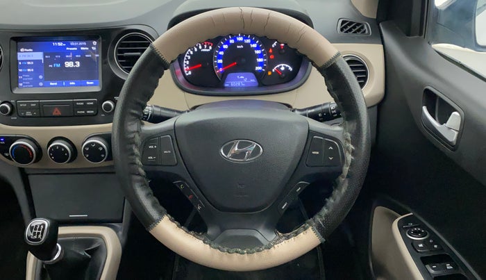 2018 Hyundai Xcent SX 1.2, Petrol, Manual, 60,287 km, Steering Wheel Close Up