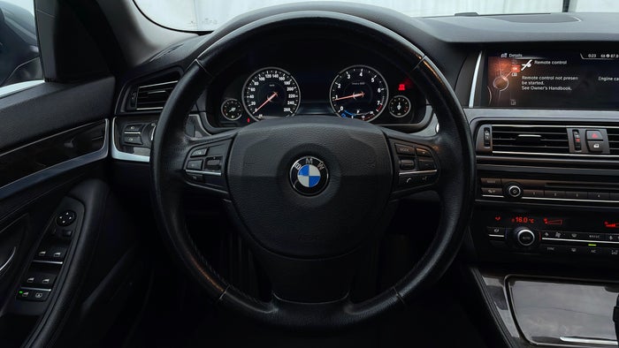 BMW 520I-Steering Wheel Close-up