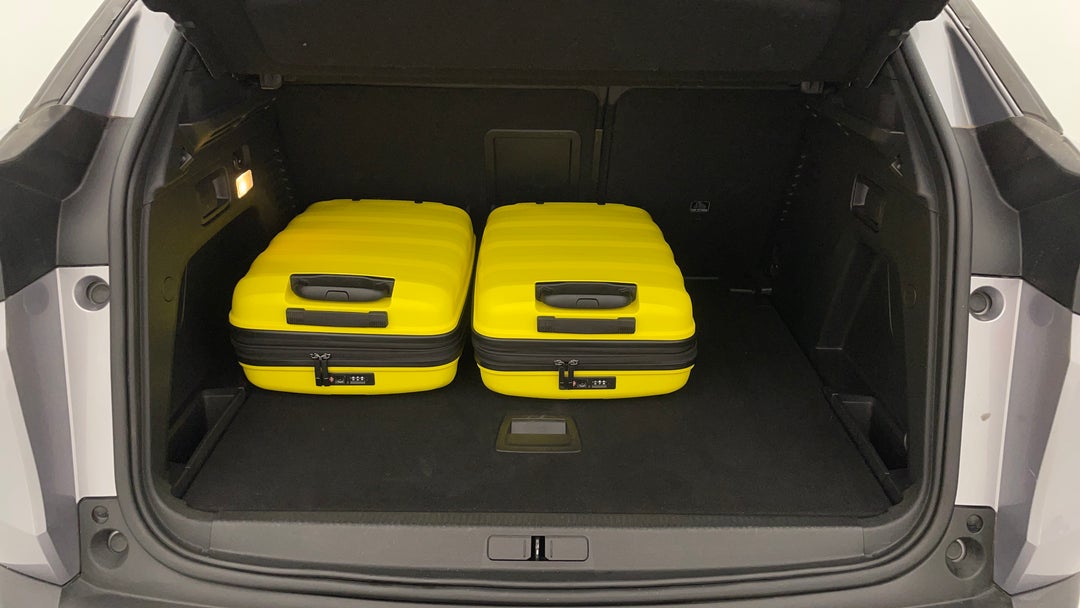 Boot Inside View with Luggage