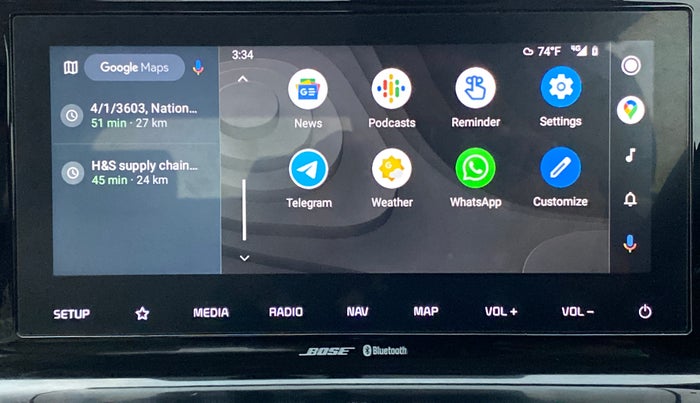 2020 KIA SELTOS 1.5 GTX+ AT, Diesel, Automatic, 27,484 km, Touchscreen Infotainment System